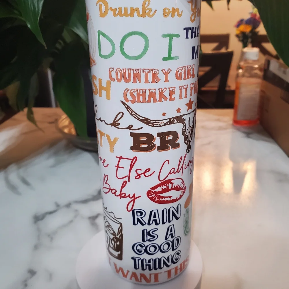 Luke Bryan Songs 30oz Tumbler 🎉sale